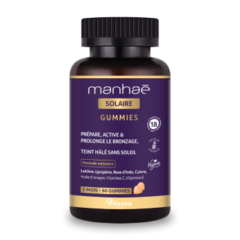 Manha&eacute; Solaire Vitavea - pot de 60 gummies