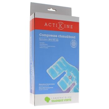 Compresse chaud / froid &eacute;paules 26 x 43 cm Marque verte - 1 compresse