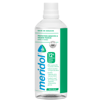 Meridol bain de bouche haleine s&ucirc;re - flacon de 400 ml