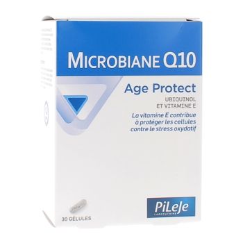 Microbiane Q10 &acirc;ge protect Pileje - bo&icirc;te de 30 g&eacute;lules