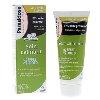 Soin calmant apr&egrave;s piqure d'insectes Parasidose - tube de 40 ml