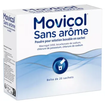 Movicol sans ar&ocirc;me - boite de 20 sachet-doses