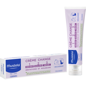 Cr&egrave;me change 123 irritations et rougeurs Mustela - tube de 50 ml