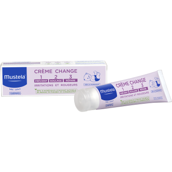 Cr&egrave;me change 123 irritations et rougeurs Mustela - tube de 100 ml