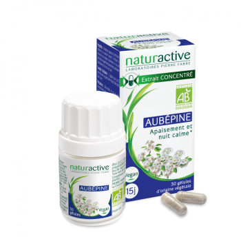 Elusanes aub&eacute;pine bio Naturactive - boite de 30 g&eacute;lules