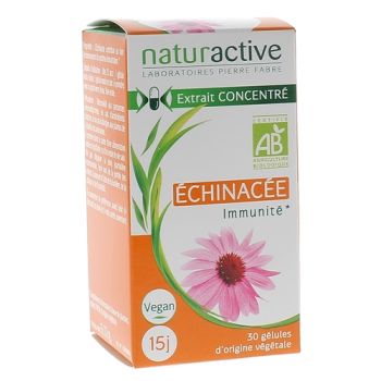 Echinac&eacute;e bio Naturactive - bo&icirc;te de 30 g&eacute;lules