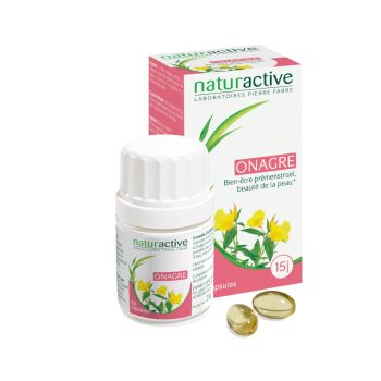 Elusanes onagre Naturactive - bo&icirc;te de 30 capsules