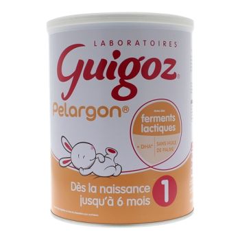 Pelargon Lait en poudre 1er &acirc;ge 0 &agrave; 6 mois Guigoz - pot de 780g
