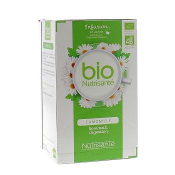 Infusion bien-&ecirc;tre Camomille bio Nutrisant&eacute; - 20 sachets