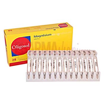 Oligosol Magn&eacute;sium solution buvable en ampoule - boite de 28 ampoules