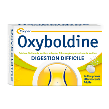 Oxyboldine comprim&eacute; effervescent - bo&icirc;te de 24 comprim&eacute;s