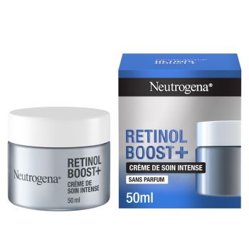 Retinol Boost+ cr&egrave;me hydratante de nuit anti-&acirc;ge intense Neutrogena - pot de 50ml