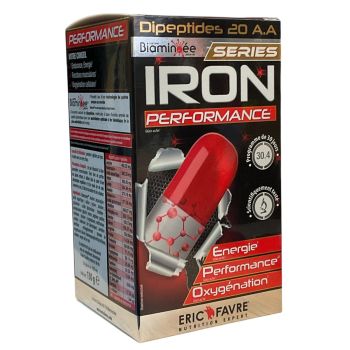 Iron performance dideptides 20 A.A Eric Favre - boite de 120 g&eacute;lules 
