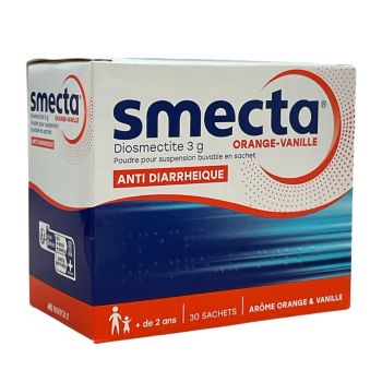 Smecta poudre pour suspension buvable en sachet - boite de 30 sachets