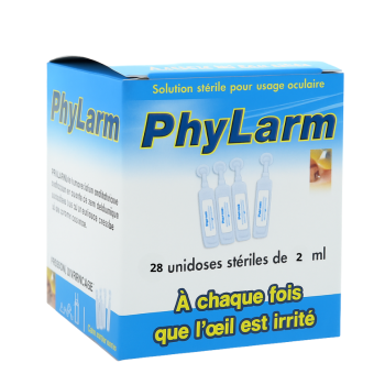PhyLarm solution ophtalmique Lca Pharmaceutical  - 28 unidoses de 2ml