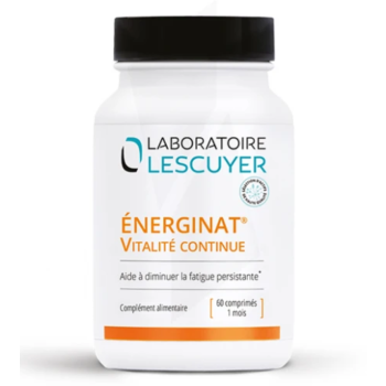 Energinat vitalit&eacute; continue Lescuyer - pot de 60 comprim&eacute;s 