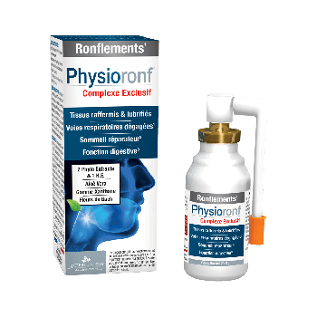Physioronf ronflements Les 3 ch&ecirc;nes - spray buccal de 20 ml
