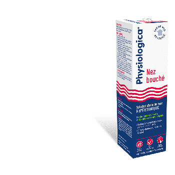Physiologica nez bouch&eacute; solution d'eau de mer hypertonique Gifrer - spray de 100 ml