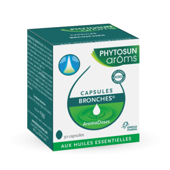 Capsules bronches aromadoses Phytosun ar&ocirc;ms - 30 capsules