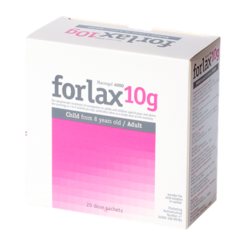 Forlax 10g poudre pour solution buvable en sachet - bo&icirc;te de 20 sachets