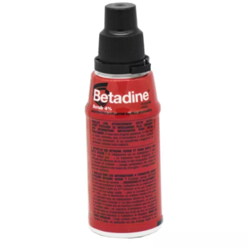 Betadine scrub 4% solution pour application cutan&eacute;e (moussante) - flacon de 125 ml