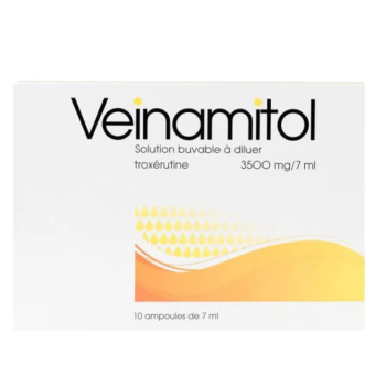 Veinamitol 3500mg/7ml solution buvable &agrave; diluer - bo&icirc;te de 10 ampoules de 7ml