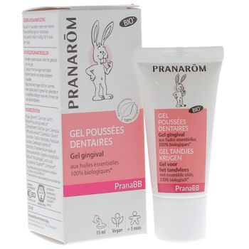 PranaBB gel gingival pouss&eacute;es dentaires bio Pranar&ocirc;m - flacon de 15 ml