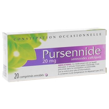 Pursennide 20mg comprim&eacute; enrob&eacute; - bo&icirc;te de 20 comprim&eacute;s