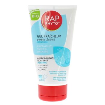 Gel fraicheur Rap Phyto jambes l&eacute;g&egrave;res bio - tube de 150 ml