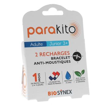 Recharges anti-moustiques Para Kito - boite de 2 recharges