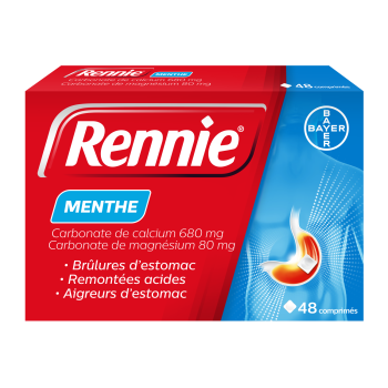 Rennie menthe - bo&icirc;te de 48 comprim&eacute;s