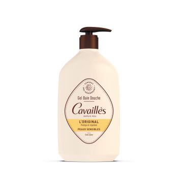 Gel bain et douche surgras actif Rog&eacute; Cavaill&egrave;s - flacon de 1 L