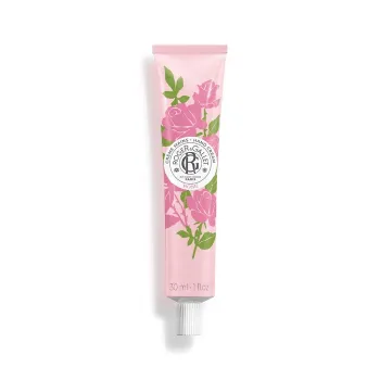 Cr&egrave;me mains bienfaisante rose Roger & Gallet - tube de 30 ml