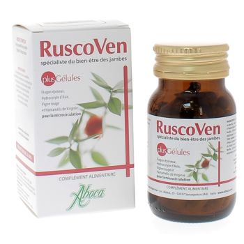 RuscoVen Plus Aboca - boite de 50 g&eacute;lules