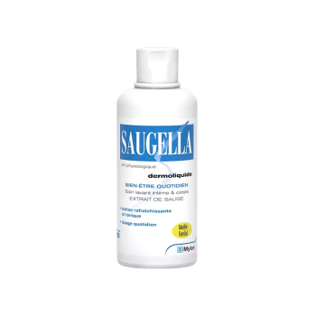Dermoliquide &eacute;mulsion lavante douce Saugella - flacon de 750 ml