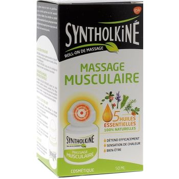 Roll-on de massage musculaire Syntholkin&eacute; - roll-on de 50 ml