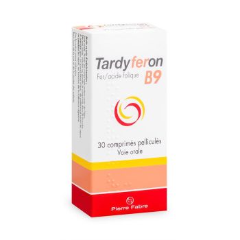 Tardyferon B9 comprim&eacute; pellicul&eacute; - bo&icirc;te de 30 comprim&eacute;s