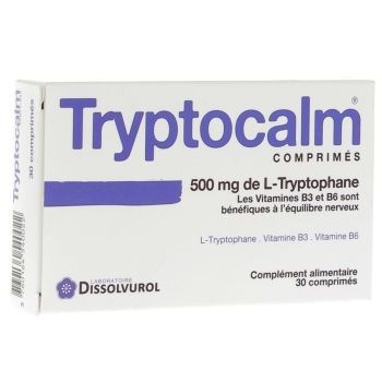 Tryptocalm 500 mg comprim&eacute; - boite de 30 comprim&eacute;s