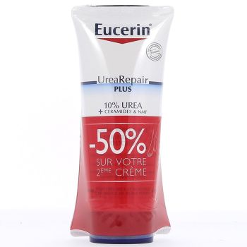 UreaRepair plus Cr&egrave;me pieds r&eacute;paratrice Eucerin - Lot de 2 tubes de 100 ml