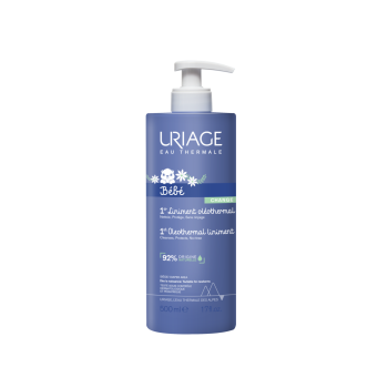 1er liniment ol&eacute;othermal b&eacute;b&eacute; Uriage - flacon pompe de 500 ml