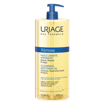 X&eacute;mose huile nettoyante apaisante Uriage - flacon-pompe de 1L
