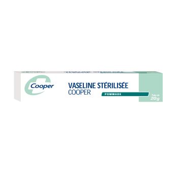 Vaseline st&eacute;rilis&eacute;e Cooper pommade - tube de 20 g