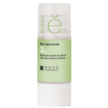 Zinc gluconate 3% brillance et exc&egrave;s de s&eacute;bum Etat Pur - flacon de 15ml