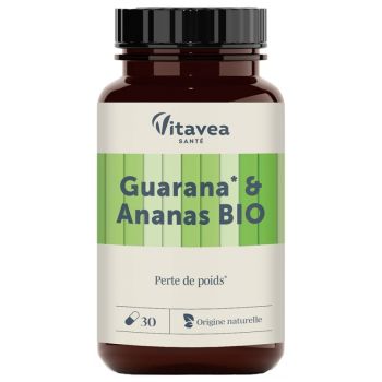 Guarana & Ananas BIO Vitavea - pot de 30 comprim&eacute;s 