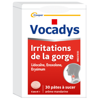 Vocadys p&acirc;te &agrave; sucer - bo&icirc;te 30 p&acirc;tes