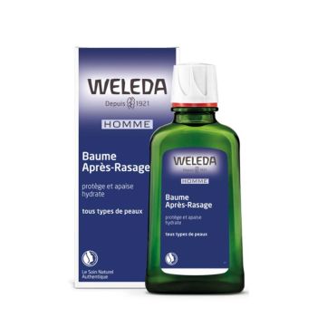 Baume apr&egrave;s-rasage Weleda - flacon de 100 ml