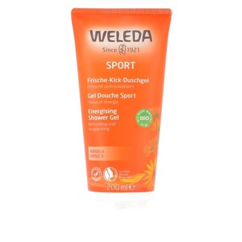 Gel douche sport &agrave; l'arnica Weleda - tube de 200 ml
