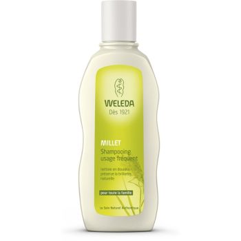 Shampooing usage fr&eacute;quent au millet Weleda - tube de 190 ml