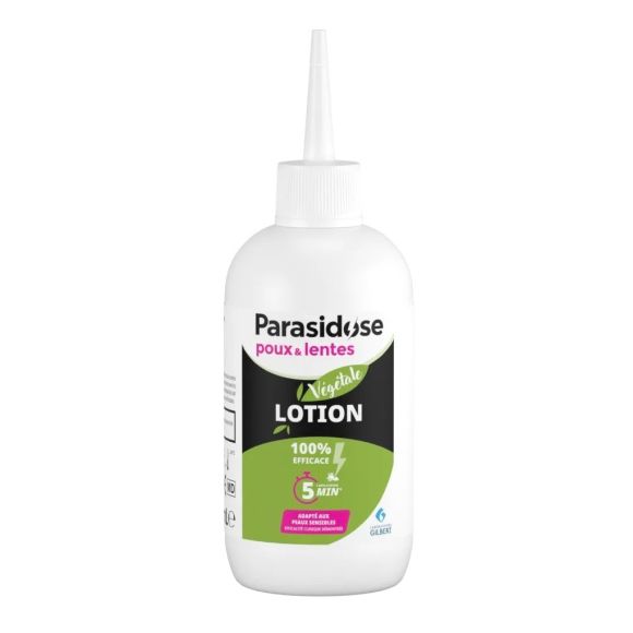 Lotion v&eacute;g&eacute;tale anti-poux et lentes Parasidose - flacon de 200ml