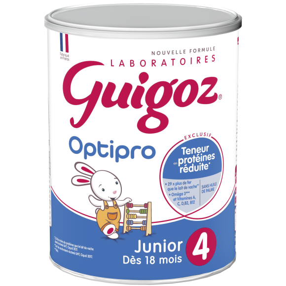 Optipro Junior d&egrave;s 18 mois Guigoz - pot de 900 g